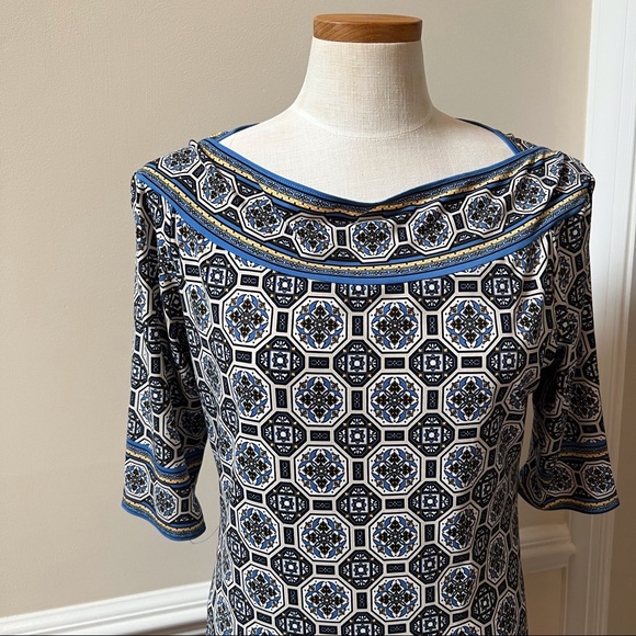 Max Studio Lightweight Pattern Dress - Picture 1 of 6